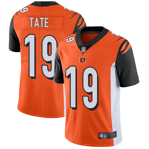 Cincinnati Bengals Limited Orange Men Auden Tate Alternate Jersey NFL Footballl 19 Vapor Untouchable